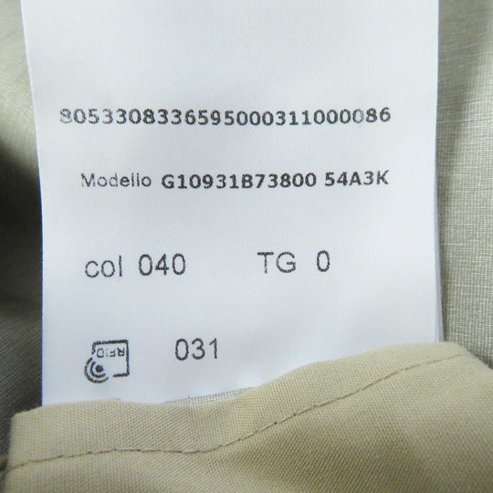 MONCLER A line coat Outer: 87% cotton, Outer: 13% polyester, Yoke back: 100% nylon beige ADHAFERA ADHAFERA Women zero size Used Authentic