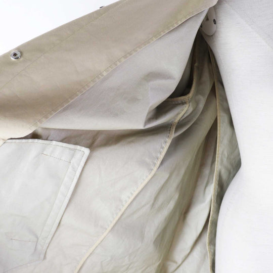 MONCLER A line coat Outer: 87% cotton, Outer: 13% polyester, Yoke back: 100% nylon beige ADHAFERA ADHAFERA Women zero size Used Authentic