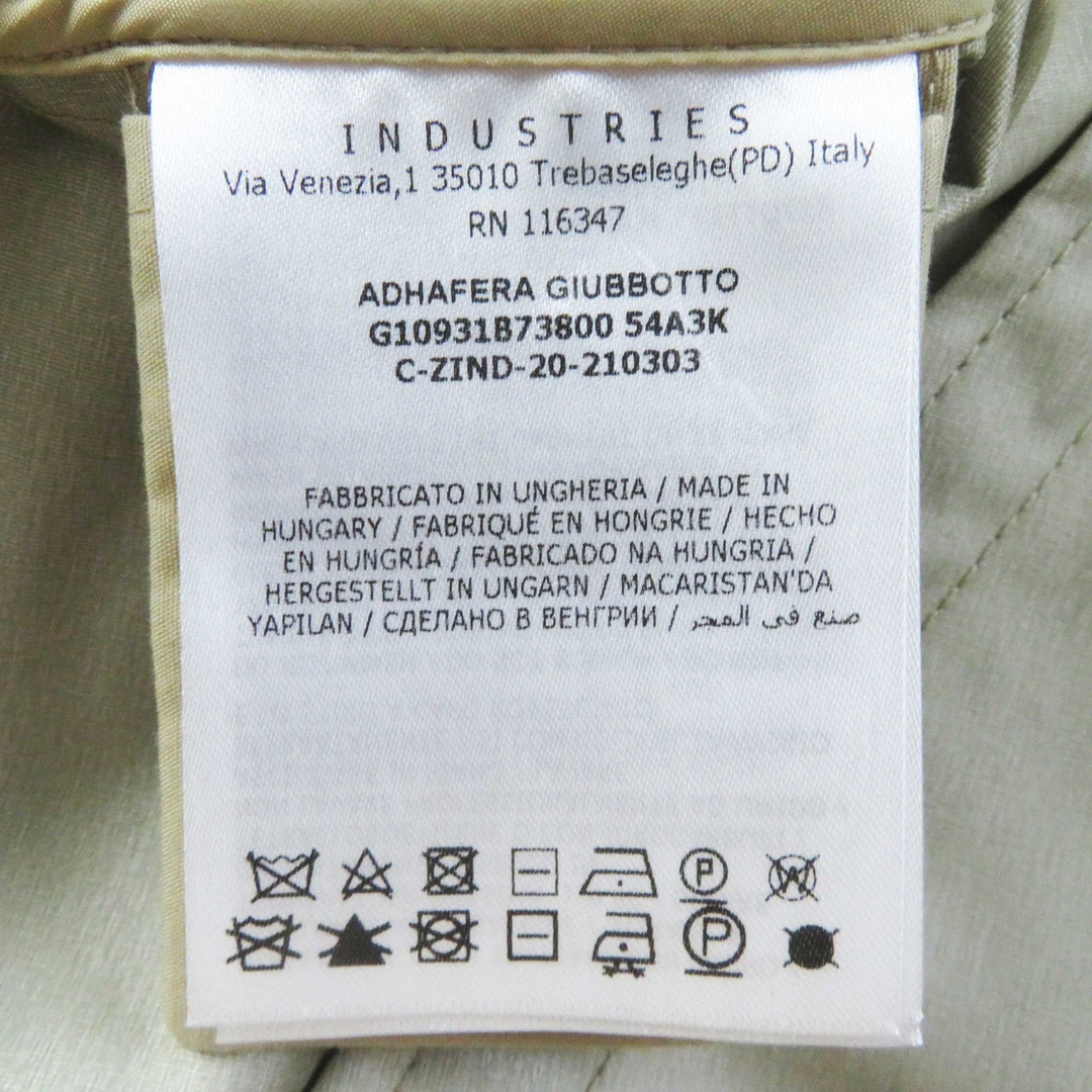 MONCLER A line coat Outer: 87% cotton, Outer: 13% polyester, Yoke back: 100% nylon beige ADHAFERA ADHAFERA Women zero size Used Authentic