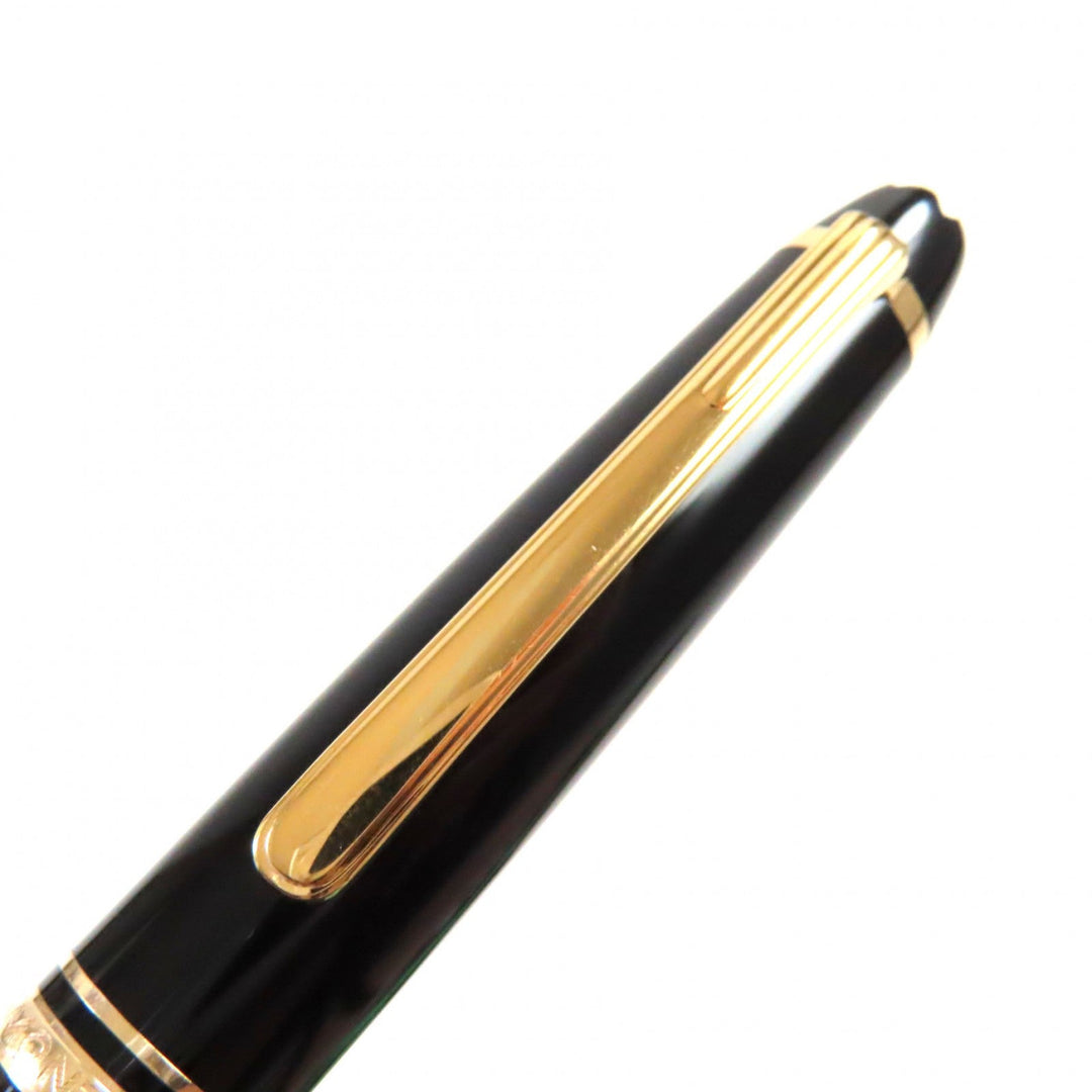 MONTBLANC fountain pen Pen point: K14 Black gold Meisterstck Classic mens Used Authentic