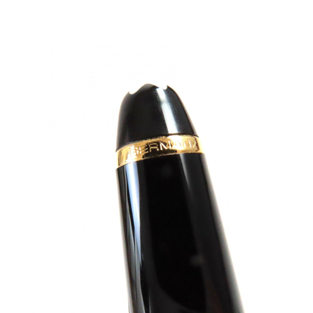 MONTBLANC fountain pen Pen point: K14 Black gold Meisterstck Classic mens Used Authentic