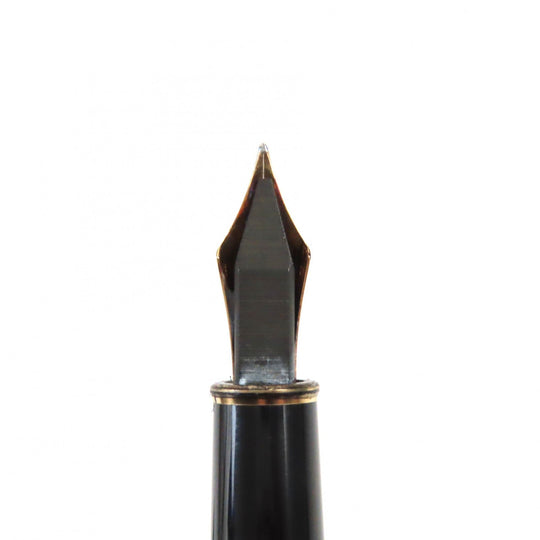 MONTBLANC fountain pen Pen point: K14 Black gold Meisterstck Classic mens Used Authentic