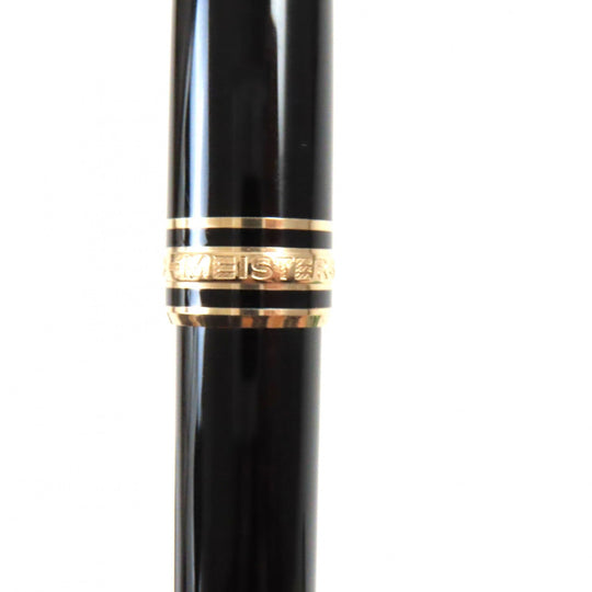 MONTBLANC fountain pen Pen point: K14 Black gold Meisterstck Classic mens Used Authentic