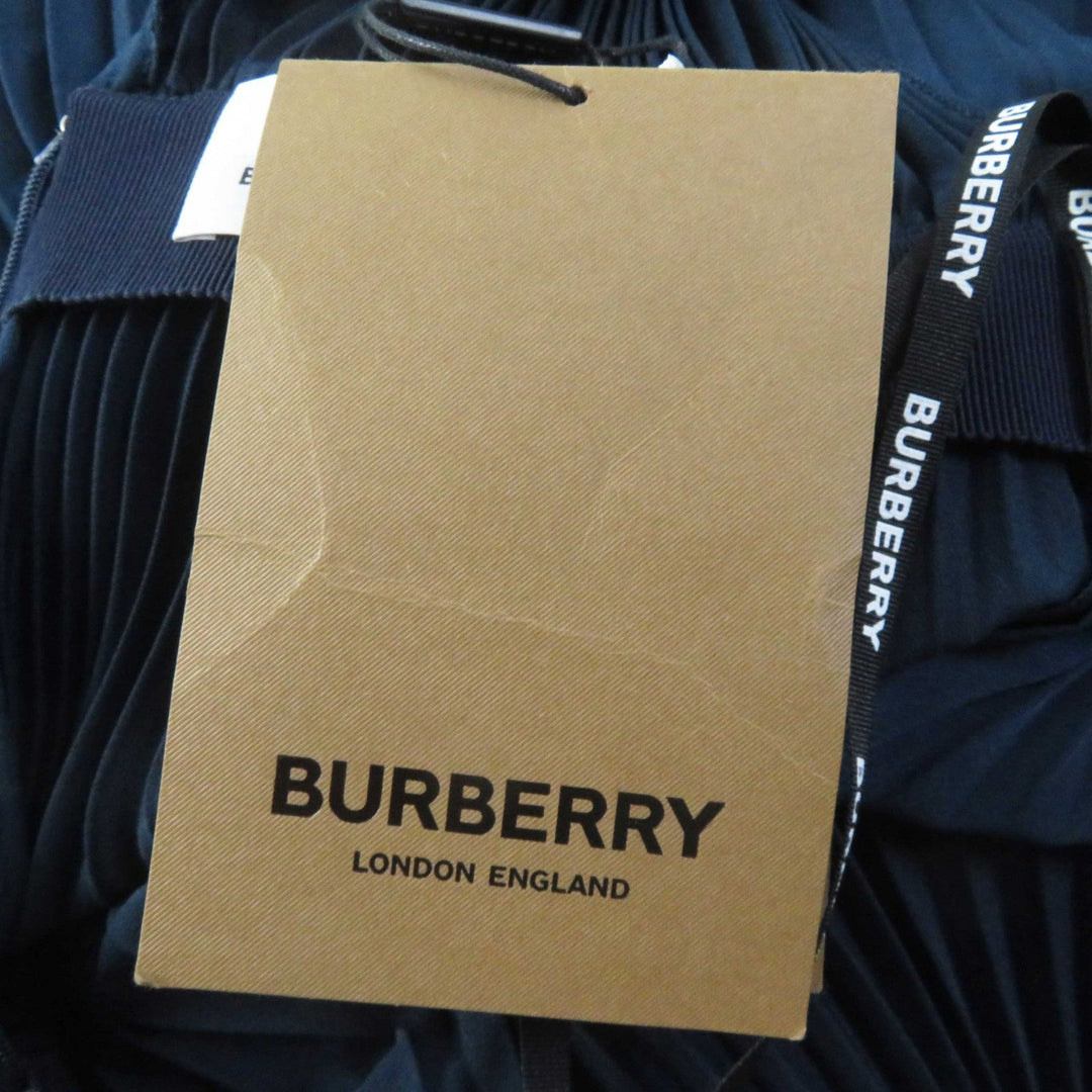 BURBERRY one piece 8038788 Outer: 100% polyester, part: 100% silk, part: 55% cotton, part: 45% viscose Navy Women 38 Used Authentic