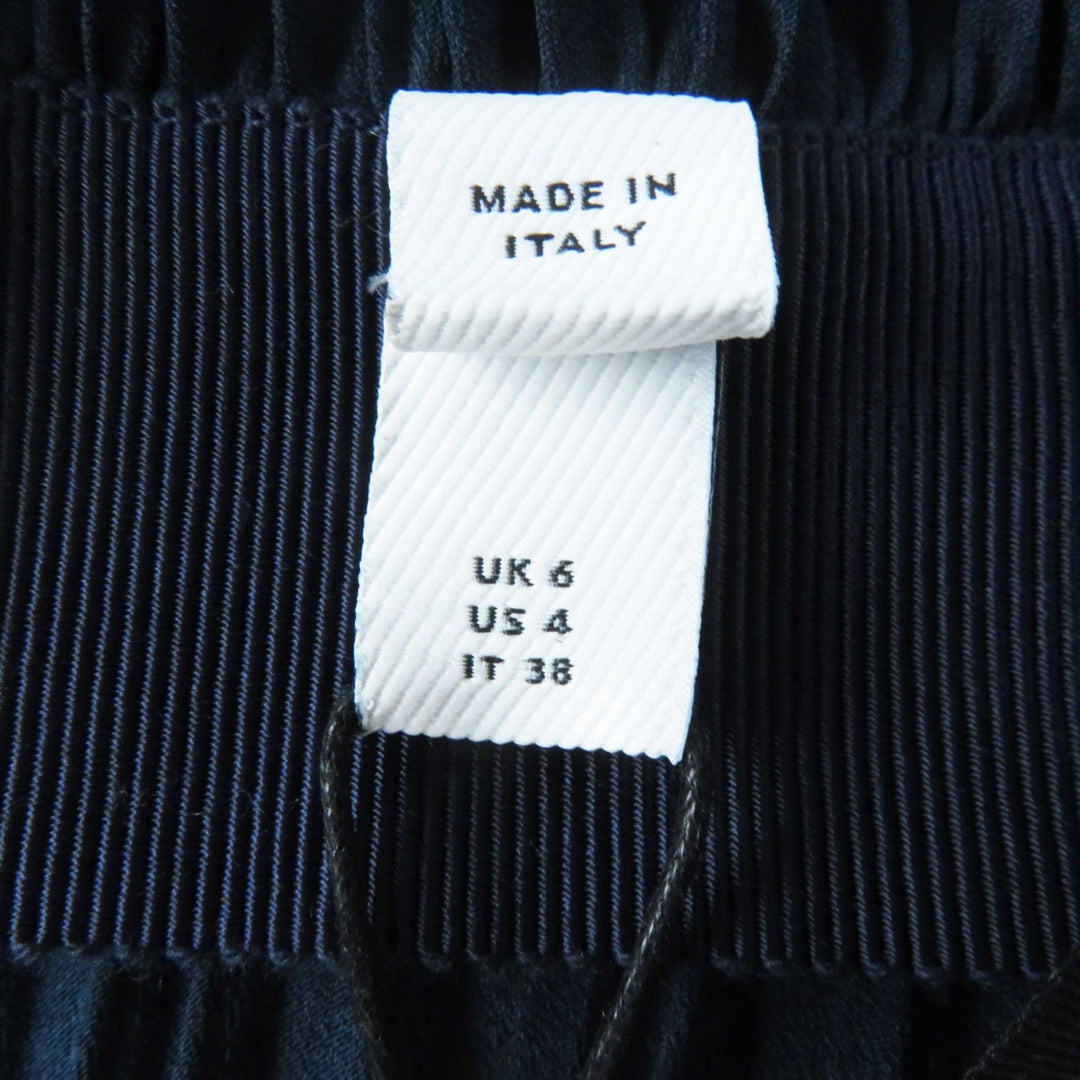 BURBERRY one piece 8038788 Outer: 100% polyester, part: 100% silk, part: 55% cotton, part: 45% viscose Navy Women 38 Used Authentic