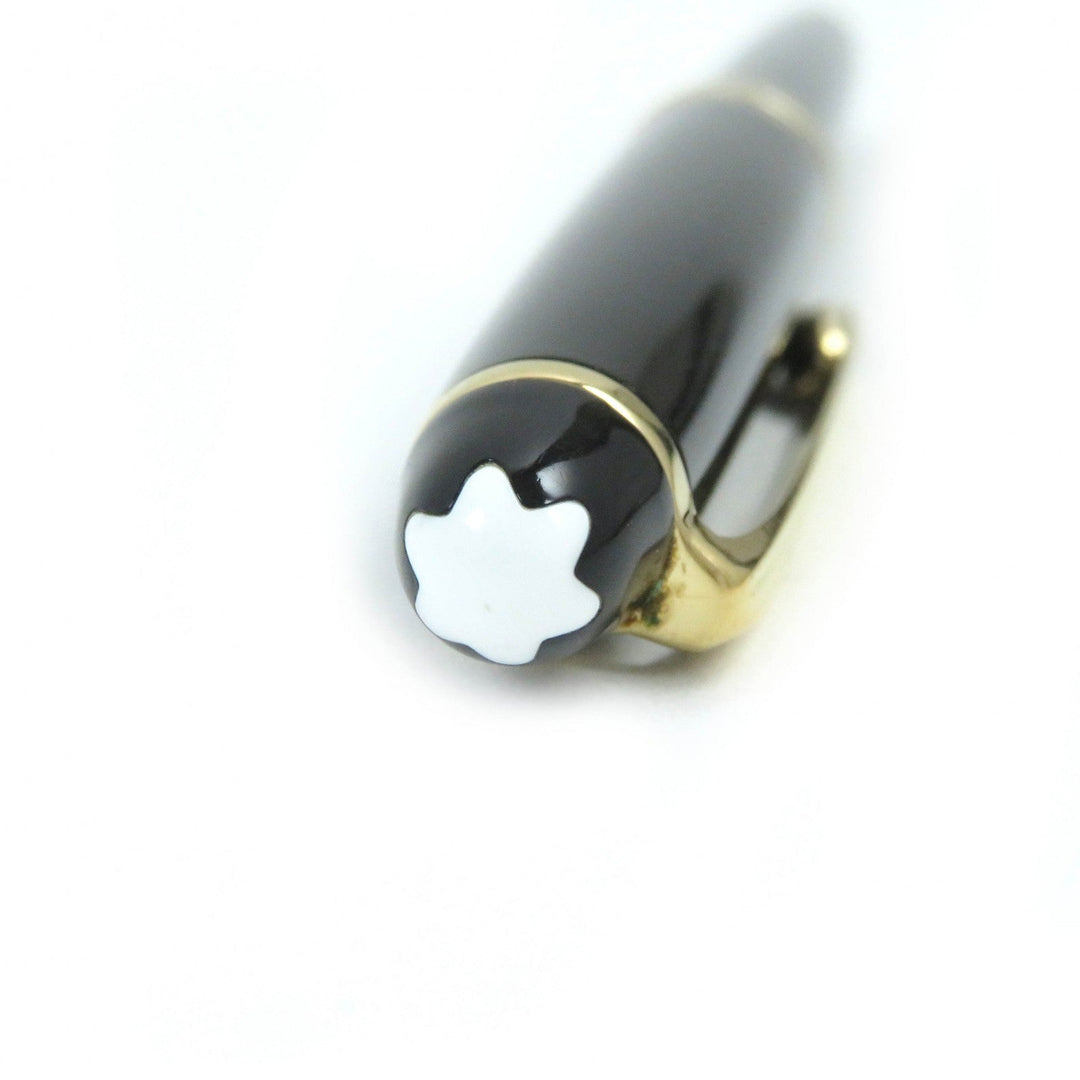 MONTBLANC fountain pen Pen point: K14 Black gold Meisterstck Classic mens Used Authentic