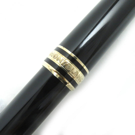 MONTBLANC fountain pen Pen point: K14 Black gold Meisterstck Classic mens Used Authentic