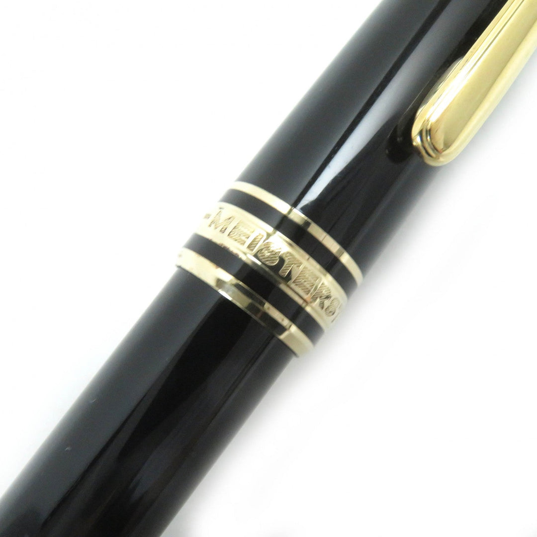 MONTBLANC fountain pen Pen point: K14 Black gold Meisterstck Classic mens Used Authentic