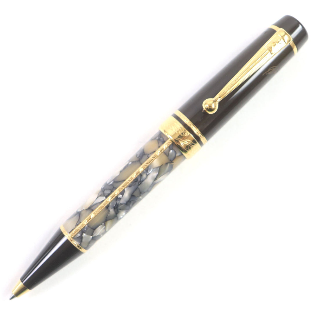 MONTBLANC Ballpoint pen resin Black gold Writers Series 1996 Alexandre Dumas mens Used Authentic