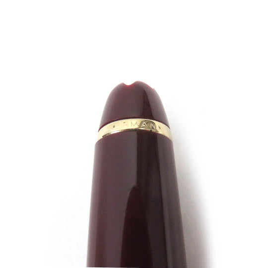 MONTBLANC Ballpoint pen Resin, Gold Plated Bordeaux Gold mens(Unisex) Used Authentic