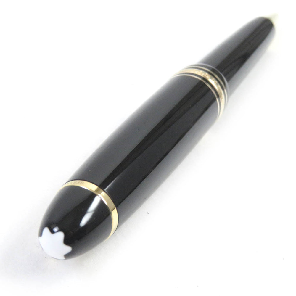 MONTBLANC Ballpoint pen Black Precious Rubbed Gin Black gold Le Grand mens Used Authentic