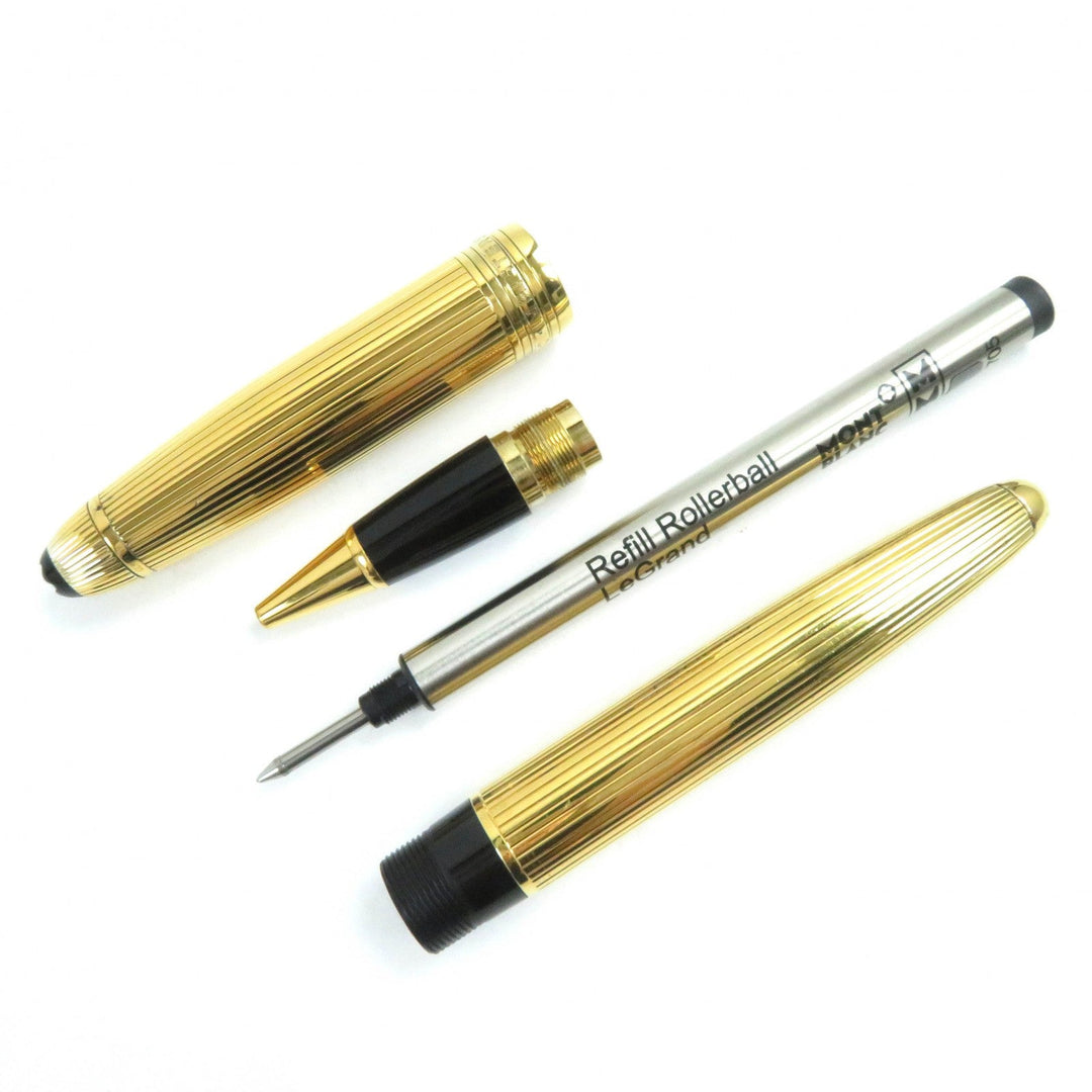 MONTBLANC Ballpoint pen AG925 gold Meisterstckle Grand mens Used Authentic