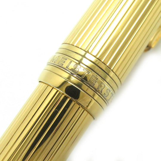 MONTBLANC Ballpoint pen AG925 gold Meisterstckle Grand mens Used Authentic