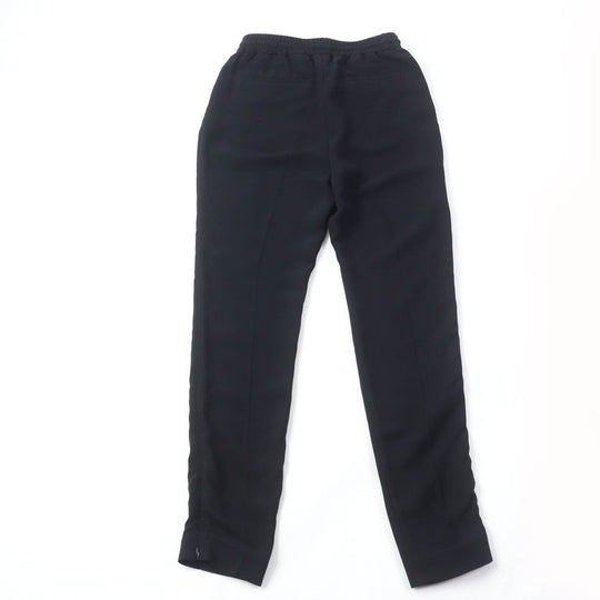 BURBERRY Pants 8046320 Main: 100% viscose, Part: 100% viscose black Women 38 Used Authentic