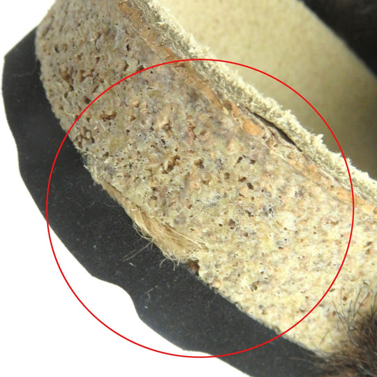 BURBERRY Sandals 8043609 Main: Leather, Part: Faux fur black mens 40 Used Authentic