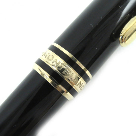 MONTBLANC fountain pen Pen point: K14 Black gold Meisterstck Classic mens Used Authentic