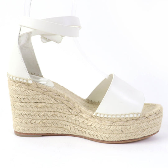 HERMES Sandals Main: Leather white Tivoli Women 37 Used Authentic