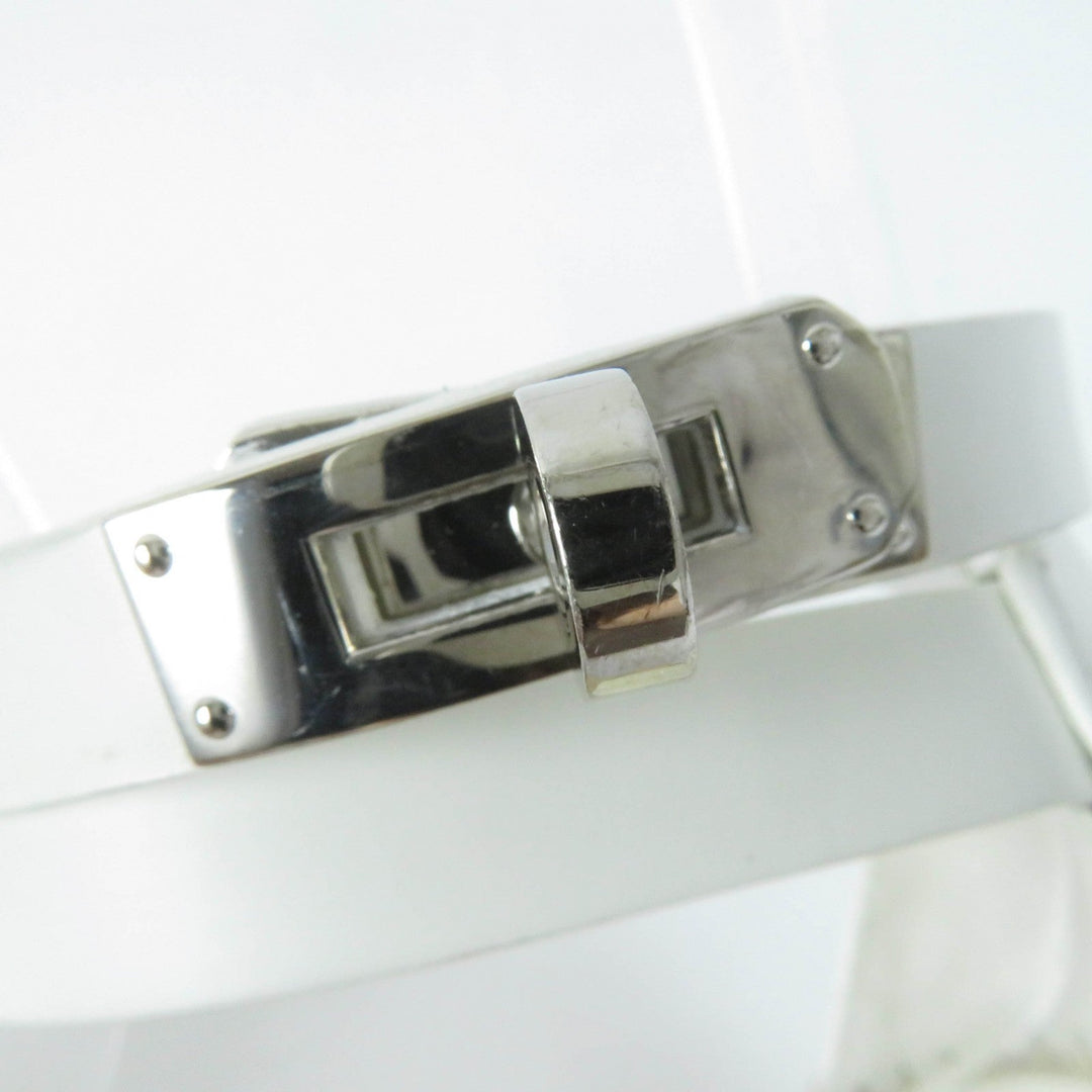 HERMES Sandals Main: Leather white Tivoli Women 37 Used Authentic