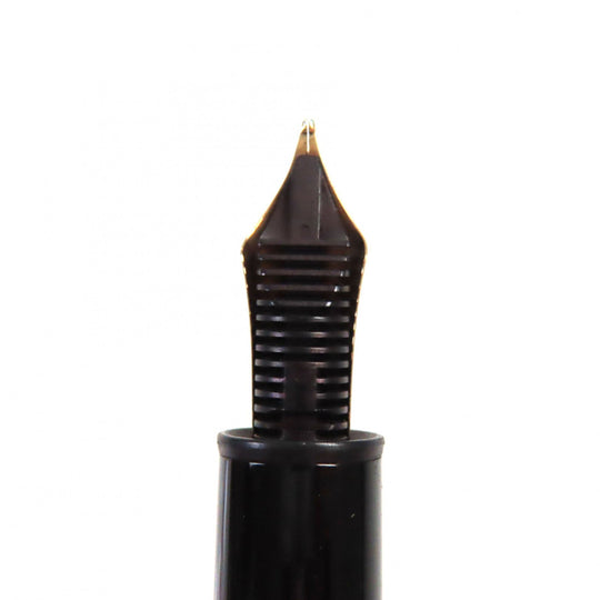 MONTBLANC fountain pen Pen point: K14 Black gold Meisterstck 146 mens Used Authentic