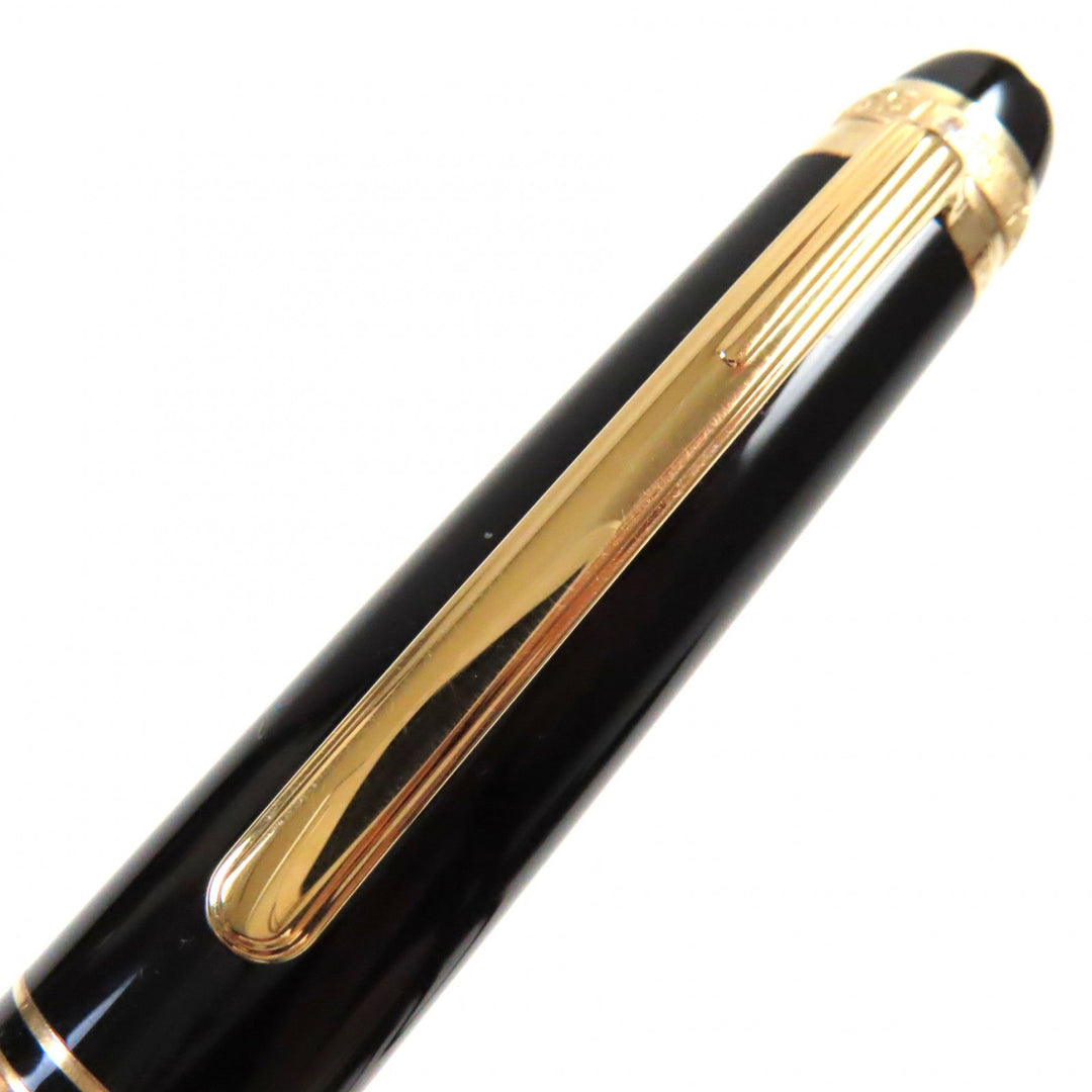 MONTBLANC fountain pen Nib: K14, Stone: Diamond Black gold Passion & Soul #145 mens Used Authentic