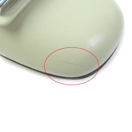 GUCCI pumps 522697 Main: Leather Ivory Women 37.5 Used Authentic