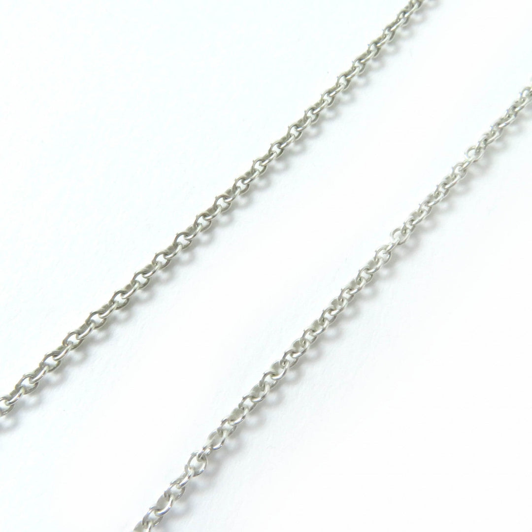 TIFFANY&Co. Necklace Main�FAG925 Silver El Saperetti Open Heart Pendant Women Used Authentic