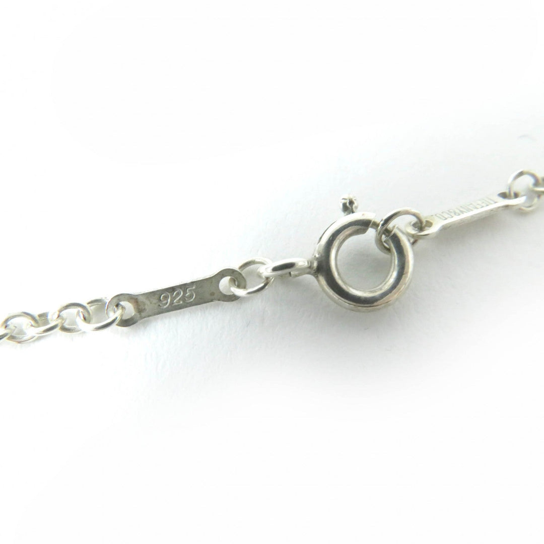 TIFFANY&Co. Necklace Main�FAG925 Silver El Saperetti Open Heart Pendant Women Used Authentic