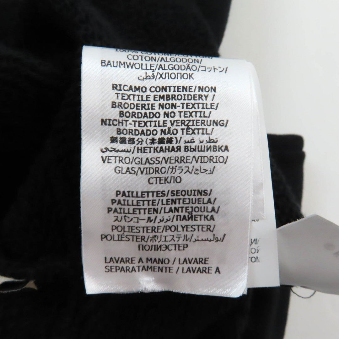 GUCCI Hoodie 688197 Main: 100% cotton, some: glass sequins black Women XS Used Authentic