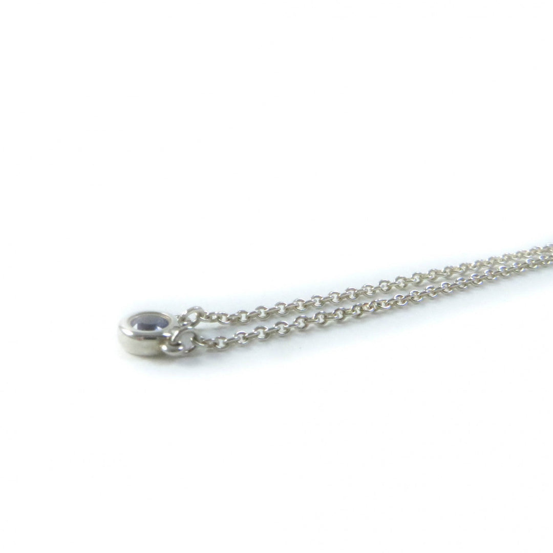 TIFFANY&Co. Necklace Main: AG925, Part: Tanzanite Silver blue Elsa Peretti Color by the Yard Tanzanite Pendant Women Used Authentic