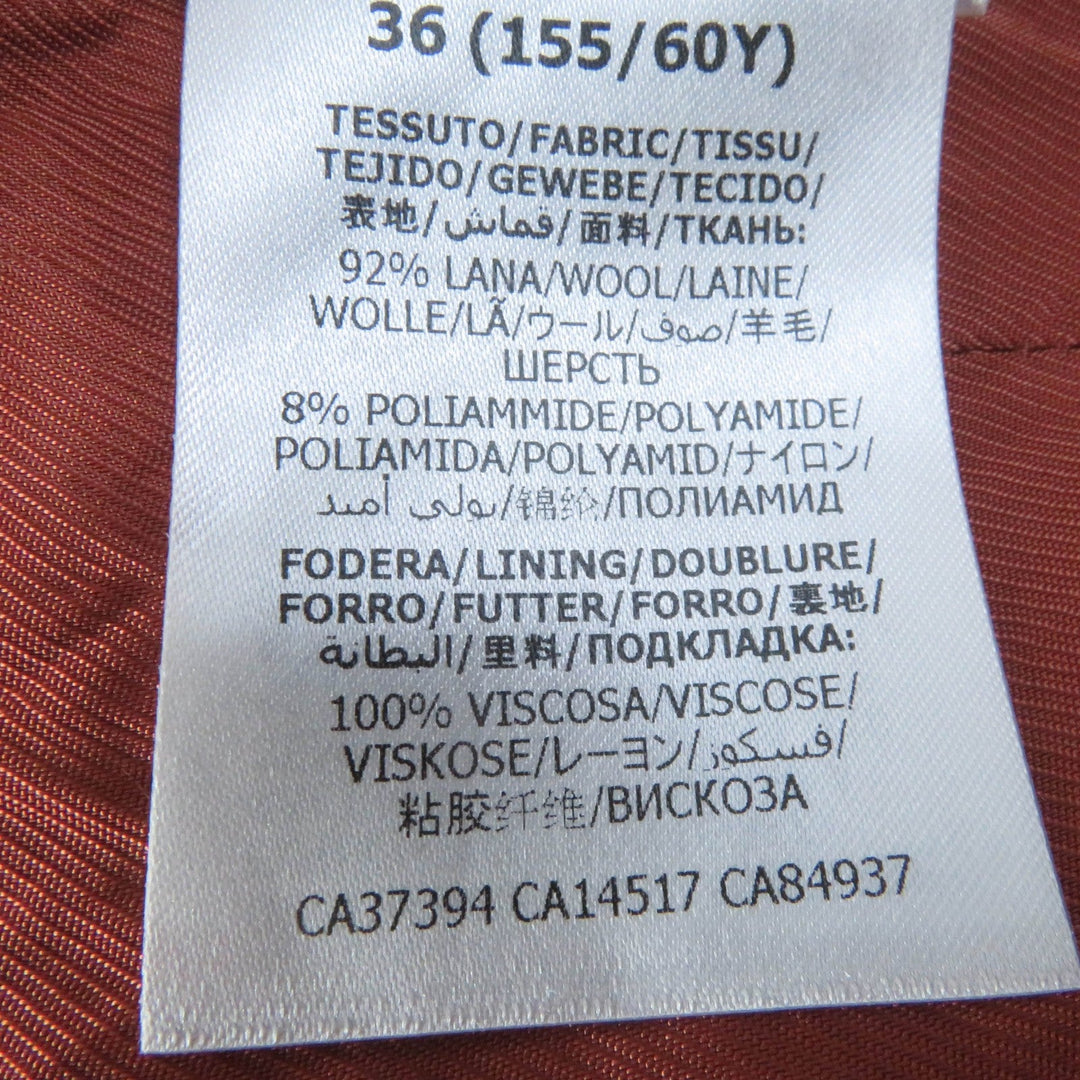 GUCCI Mini skirt 631492 Main: 92% wool, Main: 8% nylon, Lining: 100% rayon pink Women 36 Used Authentic