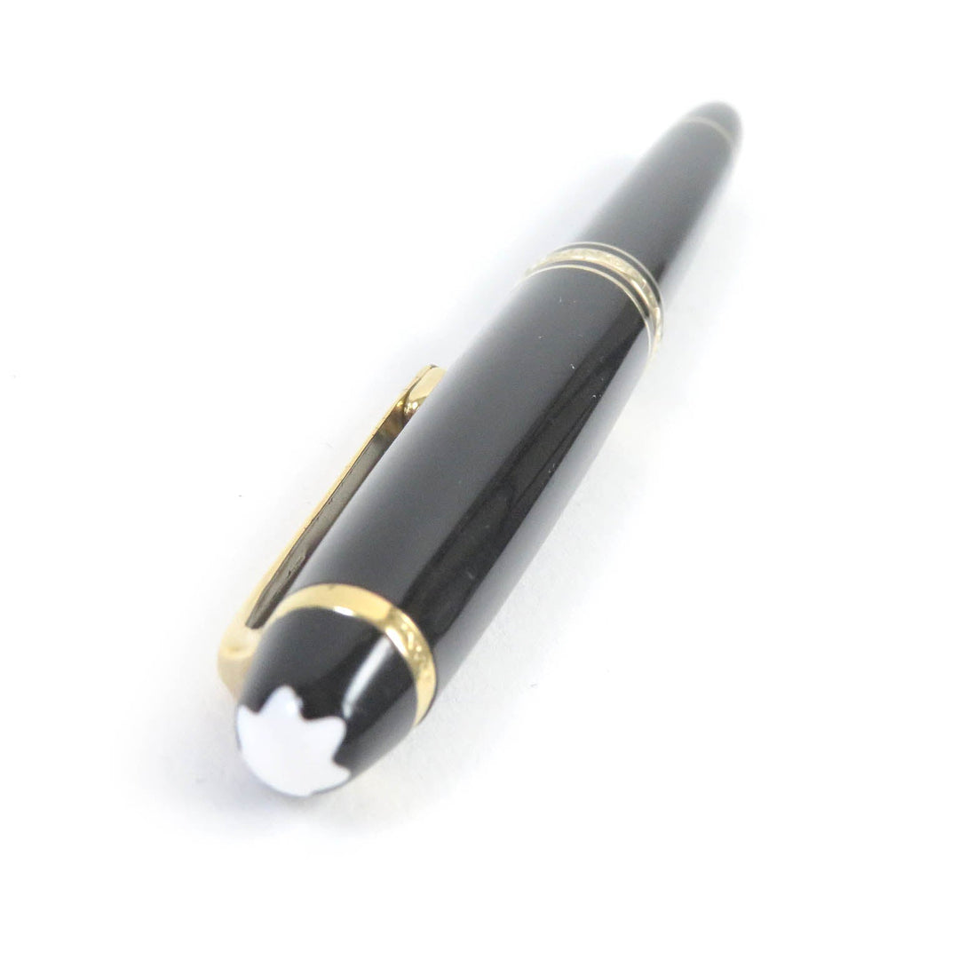 MONTBLANC fountain pen Pen point: K14 Black gold mens Used Authentic