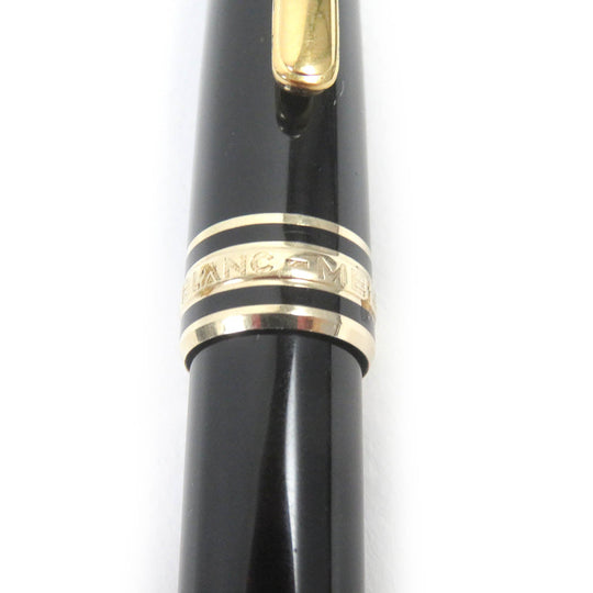 MONTBLANC fountain pen Pen point: K14 Black gold mens Used Authentic