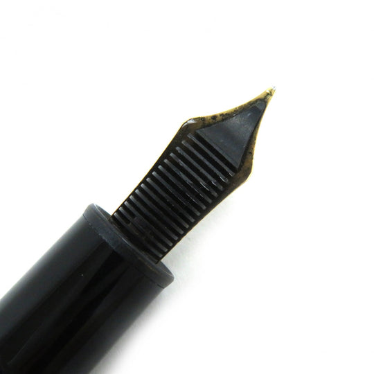 MONTBLANC fountain pen Nib: K18 Black gold Meisterstckle Grand mens Used Authentic