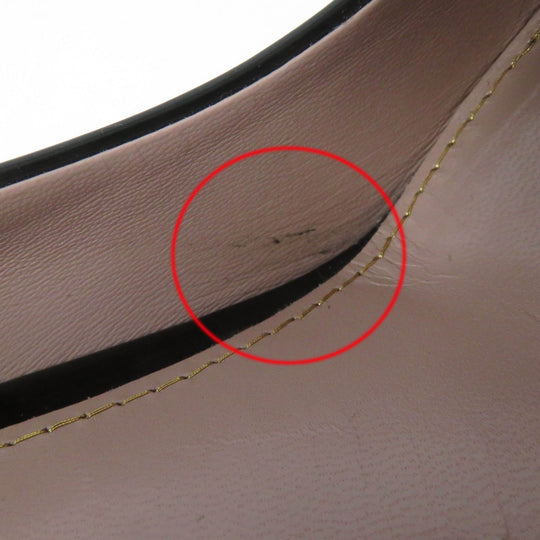 GUCCI pumps 309999 Main: Patent black Women 35.5 Used Authentic