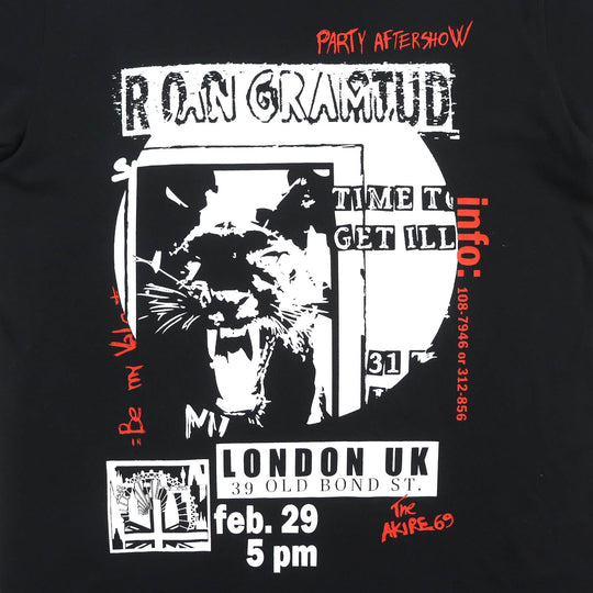 VALENTINO Short sleeve T-shirt QV3MG12K46M Outer material: 100% cotton Black white red mens L Used Authentic