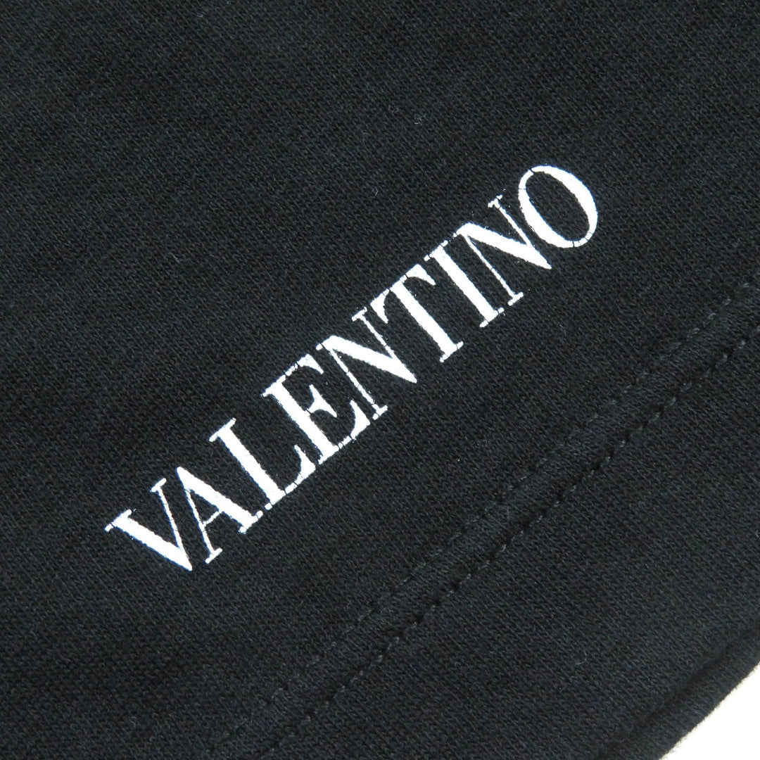 VALENTINO Short sleeve T-shirt QV3MG12K46M Outer material: 100% cotton Black white red mens L Used Authentic