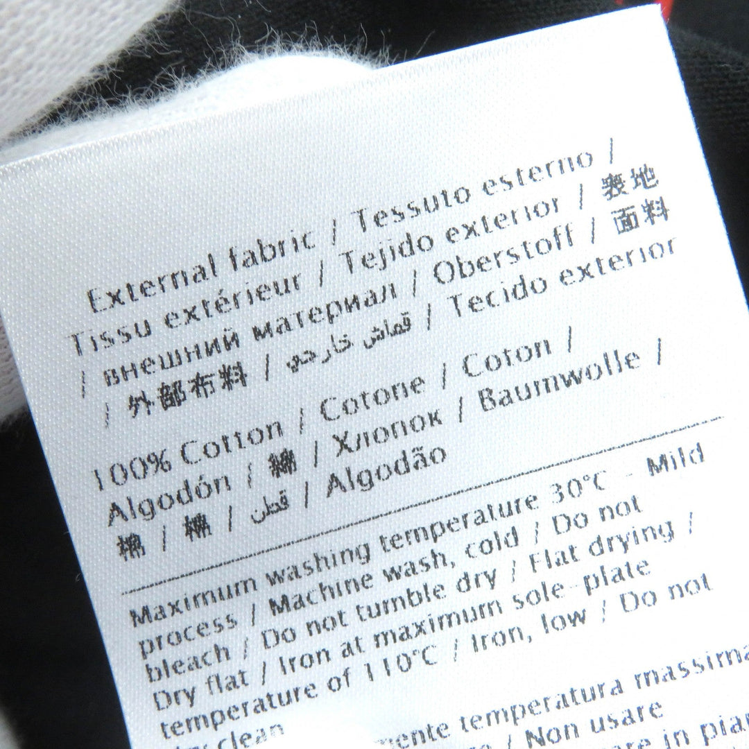 VALENTINO Short sleeve T-shirt QV3MG12K46M Outer material: 100% cotton Black white red mens L Used Authentic