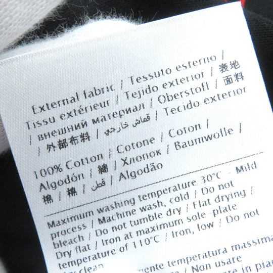 VALENTINO Short sleeve T-shirt QV3MG12K46M Outer material: 100% cotton Black white red mens L Used Authentic