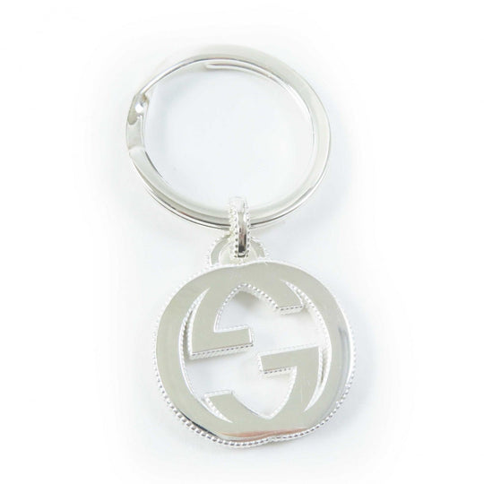 GUCCI key ring AG925 Silver Women Used Authentic