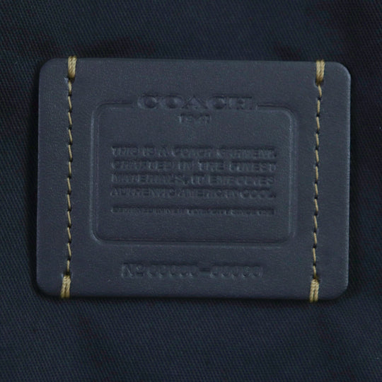 COACH coat 97835 Main: 62% polyester, Main: 35% cotton, Main: 3% polyurethane, Part: 100% polyester, Lining: 65% polyester Navy black mens 46 Used Authentic