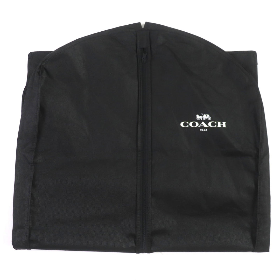 COACH coat 97835 Main: 62% polyester, Main: 35% cotton, Main: 3% polyurethane, Part: 100% polyester, Lining: 65% polyester Navy black mens 46 Used Authentic