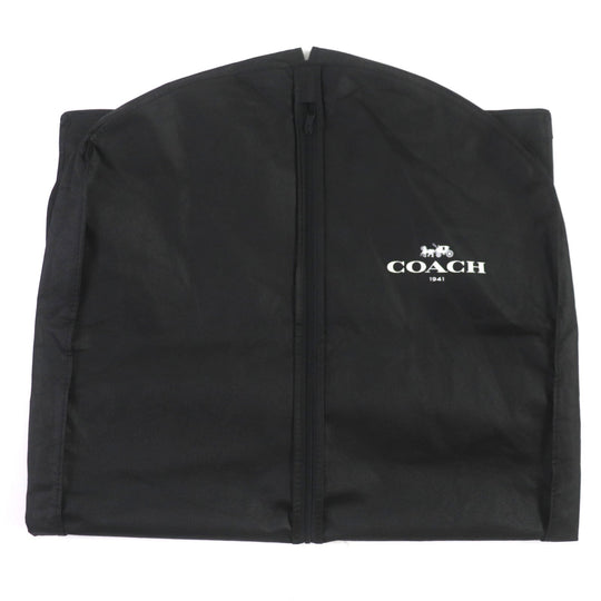 COACH coat 97835 Main: 62% polyester, Main: 35% cotton, Main: 3% polyurethane, Part: 100% polyester, Lining: 65% polyester Navy black mens 46 Used Authentic