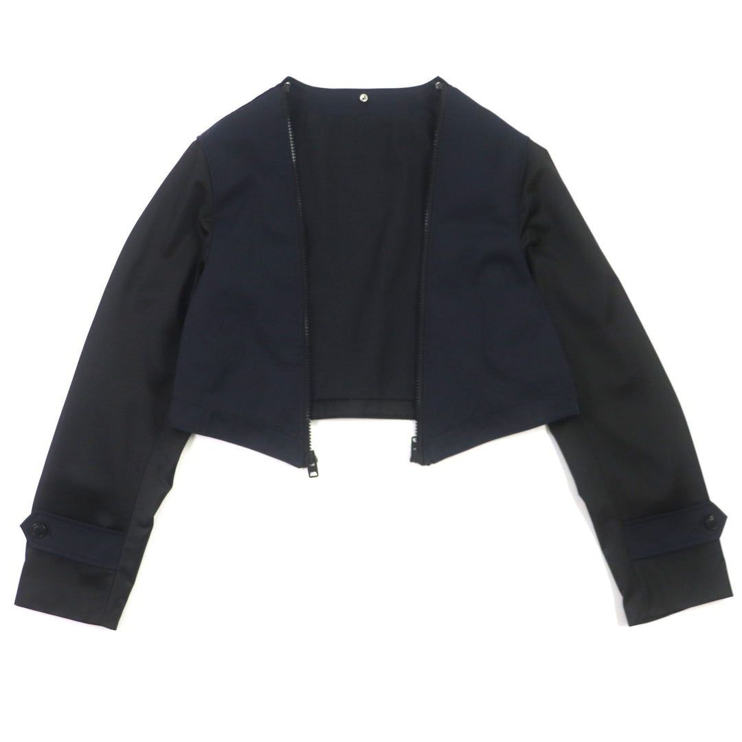 COACH coat 97835 Main: 62% polyester, Main: 35% cotton, Main: 3% polyurethane, Part: 100% polyester, Lining: 65% polyester Navy black mens 46 Used Authentic