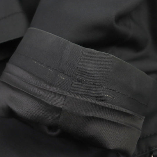 COACH trench coat F33778 Main: 68% cotton, Main: 32% polyester, Lining: 100% polyester, Leather trimming 1: cowhide Leather trimming 2: sheepskin black mens S Used Authentic