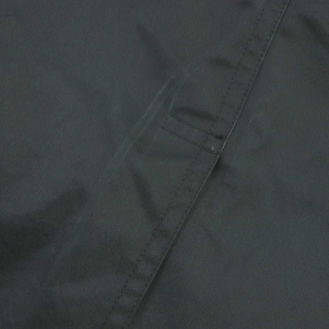 COACH trench coat F33778 Main: 68% cotton, Main: 32% polyester, Lining: 100% polyester, Leather trimming 1: cowhide Leather trimming 2: sheepskin black mens S Used Authentic