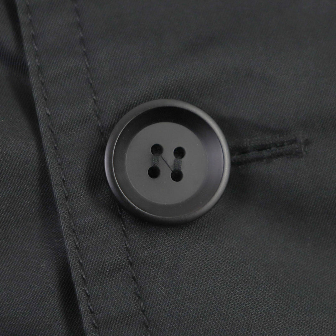 COACH trench coat F33778 Main: 68% cotton, Main: 32% polyester, Lining: 100% polyester, Leather trimming 1: cowhide Leather trimming 2: sheepskin black mens S Used Authentic