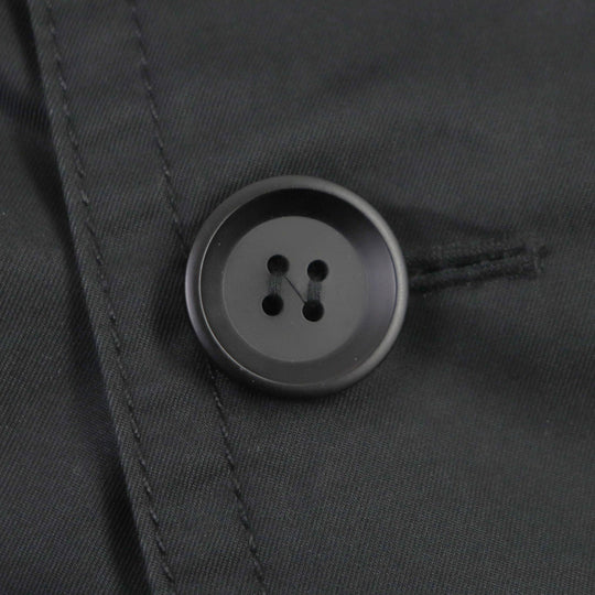 COACH trench coat F33778 Main: 68% cotton, Main: 32% polyester, Lining: 100% polyester, Leather trimming 1: cowhide Leather trimming 2: sheepskin black mens S Used Authentic