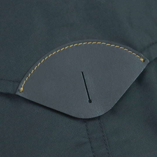 COACH trench coat F33778 Main: 68% cotton, Main: 32% polyester, Lining: 100% polyester, Leather trimming 1: cowhide Leather trimming 2: sheepskin black mens S Used Authentic