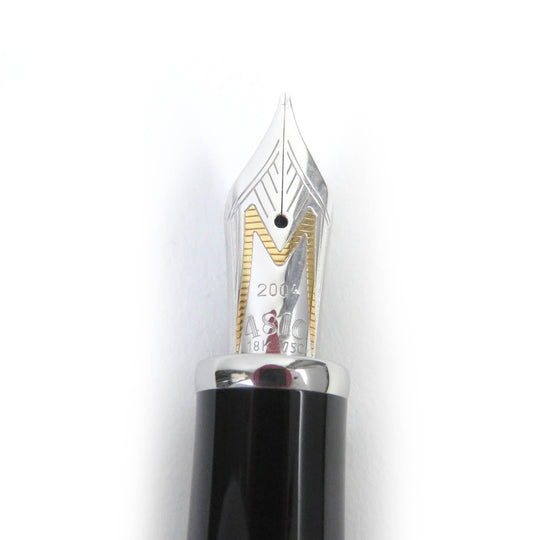 MONTBLANC fountain pen Main: AG925, Nib: K18 Silver mens Used Authentic