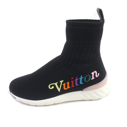 LOUIS VUITTON sneakers Monogram canvas black Aftergame Line 36 1/2